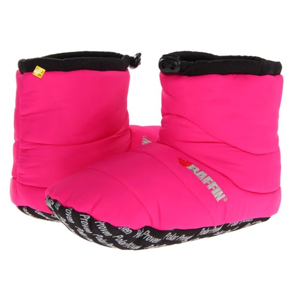 Baffin Sleeping Bag Slippers Cush Booty Hybrid BRIGHT PINK SZ Small (unisex) - Picture 1 of 16